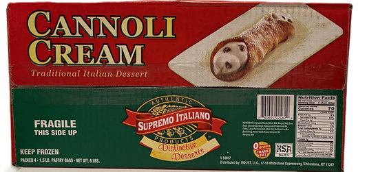 Frozen Supremo Italiano - Cannoli Cream  - 1 bag (1.5 Lb)